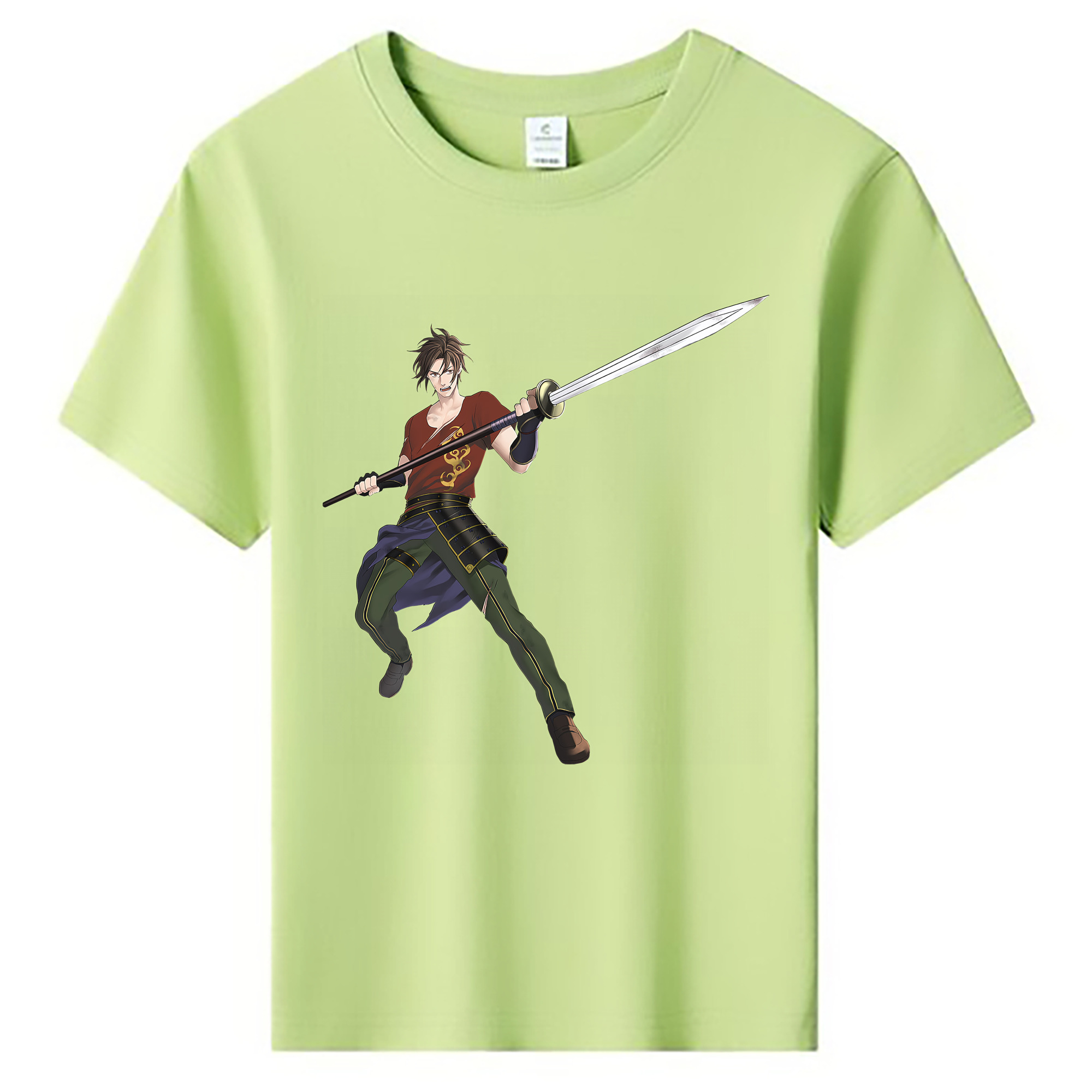 （画像用） 刀剣乱舞 Touken Ranbu 綿100％キッズTシャツ（フロントプリント）